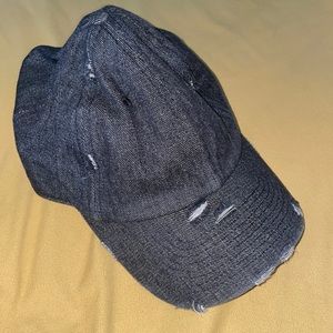 Vintage, Distressed, Baseball Cap.